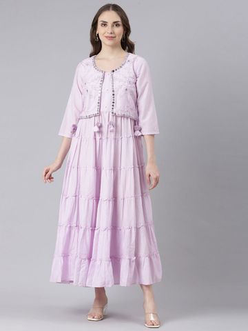 Neerus Layered Maxi Dress