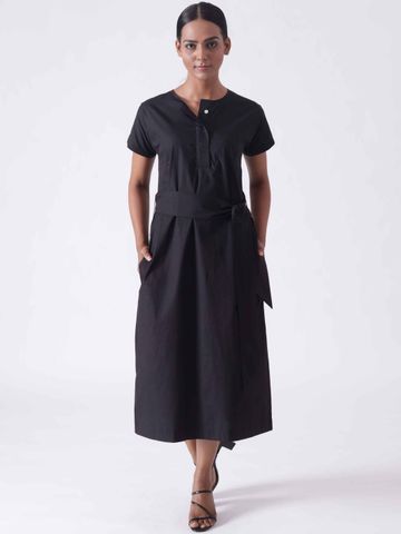 Mala Singh A-Line Midi Dress