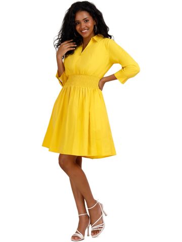 Mala Singh Fit & Flare Dress