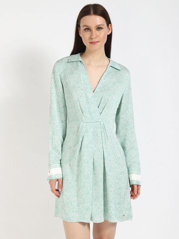 Tommy Hilfiger Women Floral Printed  Shirt Mini Dress