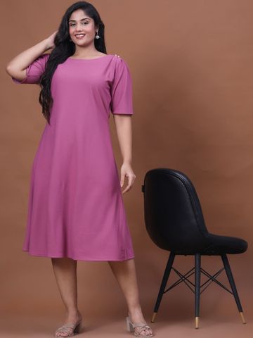 Curvy Lane A-Line Dress