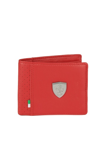 Buy Puma Men Red Ferrari Wallet - 365 - Accessories for Men - 159272