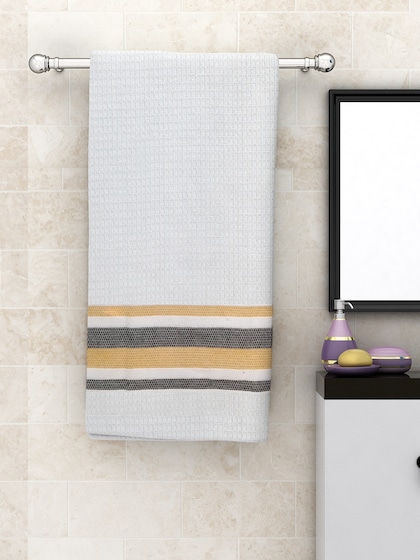 Athom Trendz Unisex Pack Of 2 210 GSM Premium Bath Towels