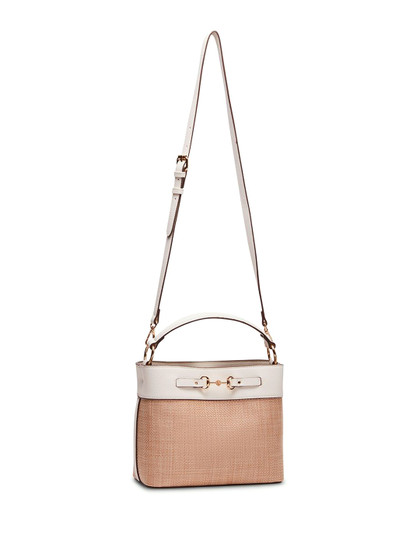 Price History of ANNE KLEIN Women Colourblocked Shopper Leather