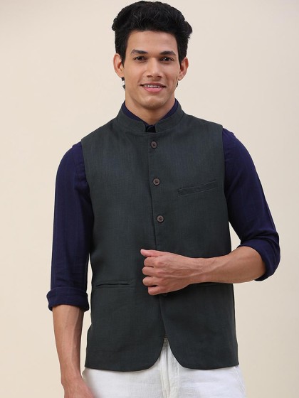 Modi jacket fabindia discount