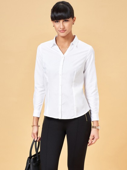 Annabelle by pantaloons women's formal shirt discount