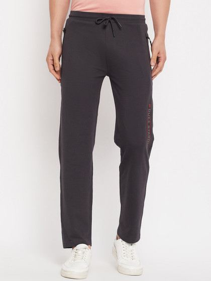 Price History of Duke Men Cotton Mid Rise Track Pant from Myntra
