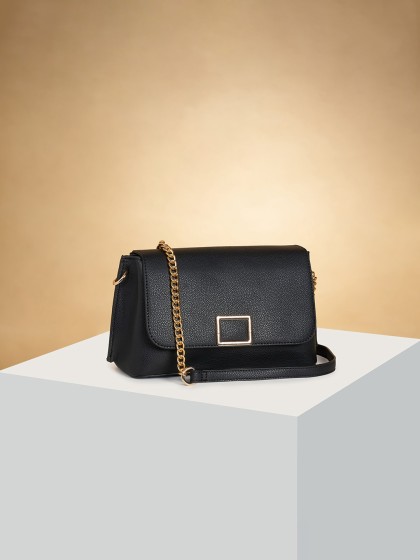 Price History of Black Women Sling Bag Black Cross Body from Flipkart 2 146783333
