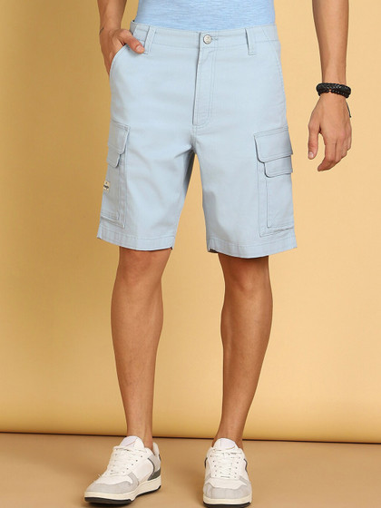 Price History of Wrangler Men Mid-Rise Cargo Shorts from Myntra