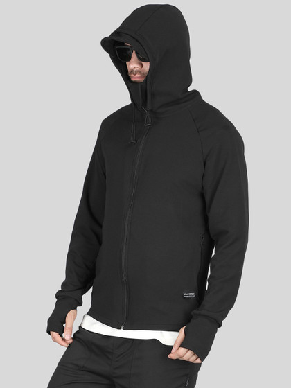 Raxedo Men Sun Protection Hooded Summer Biker Jacket