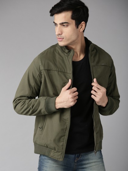 Price History of Roadster Men Solid Bomber Jacket from Myntra 111 9463307