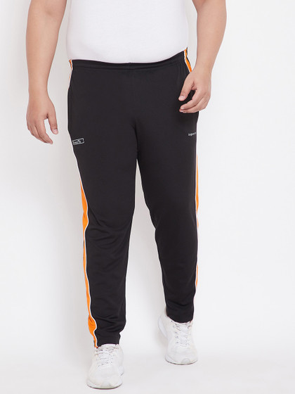 bigbanana Men Black Solid Rapid Dry Track Pants