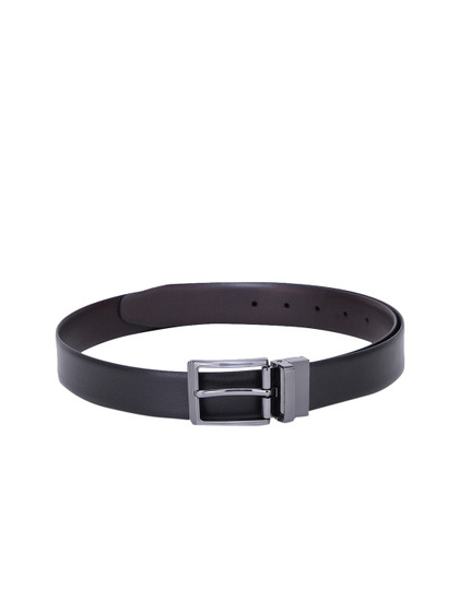Alvaro Castagnino Men Black Solid Belt