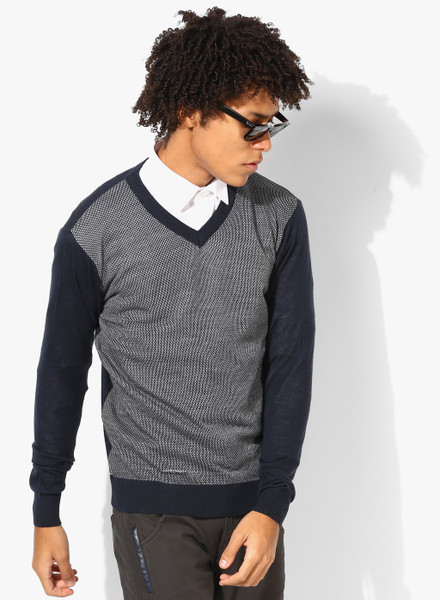 raymond men's woolen sweater