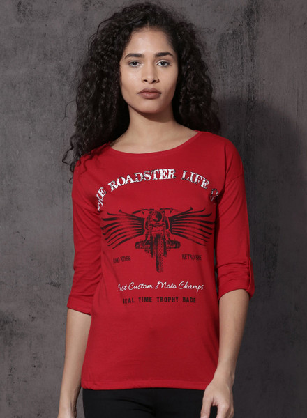 Women Roadster Tshirt Price List in 