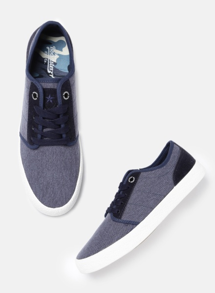Navy Blue Sneakers