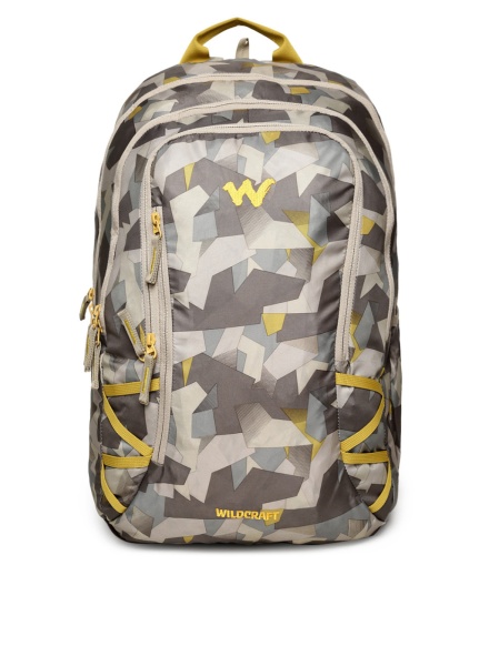 Brown Camouflage Print Wc5 Backpack
