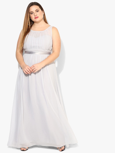 

DOROTHY PERKINS Women Grey Solid Maxi Dress