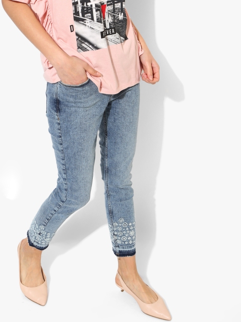 

Blue Washed Skinny Fit Jeans