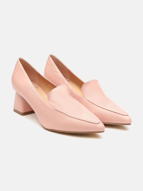 

her by invictus Women Dusty Pink Solid Pumps