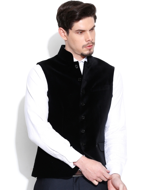 

Blackberrys Black Slim Fit Nehru Jacket