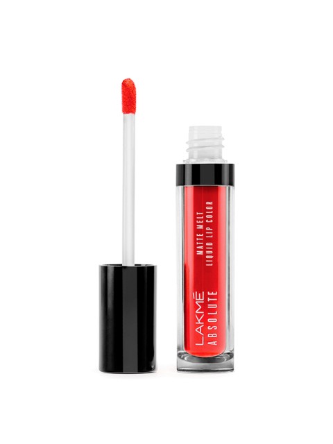 

Lakme Absolute Matte Melt Liquid Lip Color - Rhythmic Red 20
