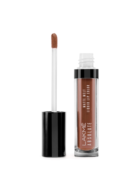 

Lakme Absolute Matte Melt Liquid Lip Color 12 Natural Nude, Brown