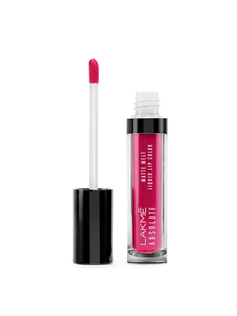 

Lakme Absolute Matte Melt Liquid Lip Color - 23 Pink Poison 6 ml