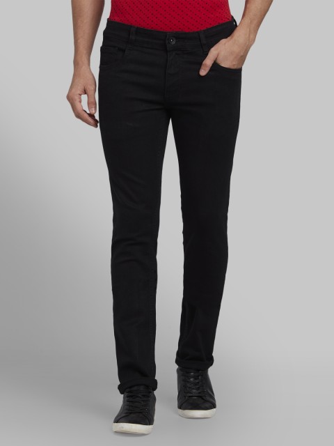 

Parx Men Black Slim Fit Mid-Rise Clean Look Jeans