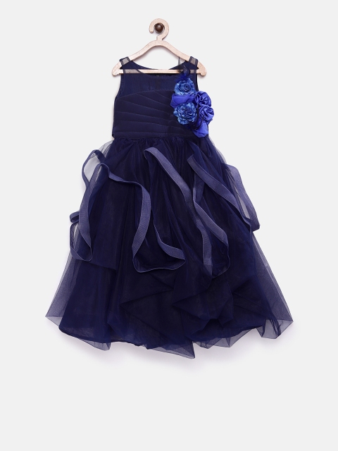 

Pink Cow Girls Blue Fit and Flare Dress