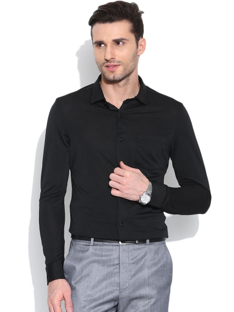 

Arrow New York Black Super Slim Fit Partywear Shirt