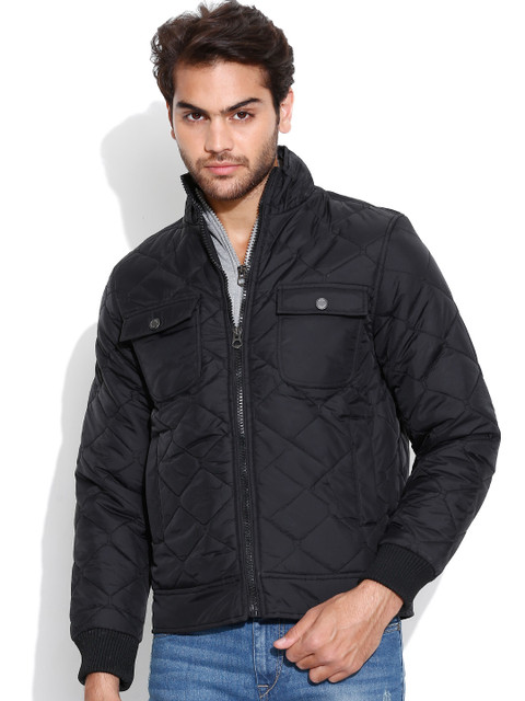 

Fort Collins Black Padded Quilted Jacket