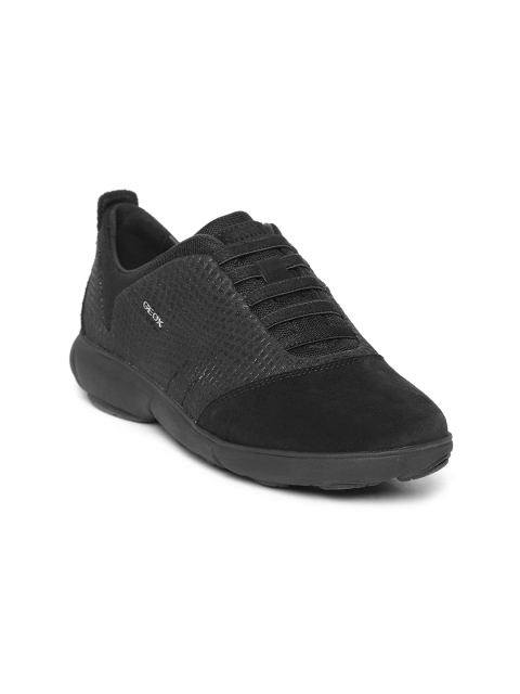 

Geox Women Black Slip-On Sneakers