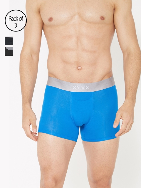

XYXX Pack of 3 Trunks XYTRNK3PCKN369, Blue