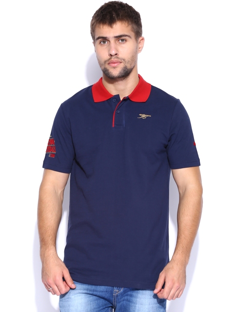

PUMA Navy AFC Fan Polo T-shirt, Navy blue