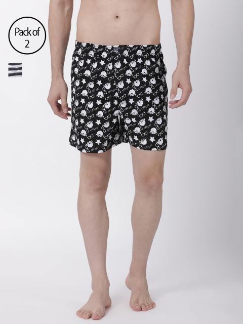 

Urban Dog Men Pack of 2 Assorted Printed Boxers UDBX148_UDBX160