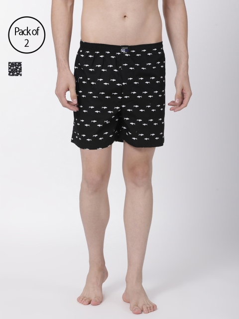 

Urban Dog Men Pack of 2 Assorted Printed Boxers UDBX144_UDBX148