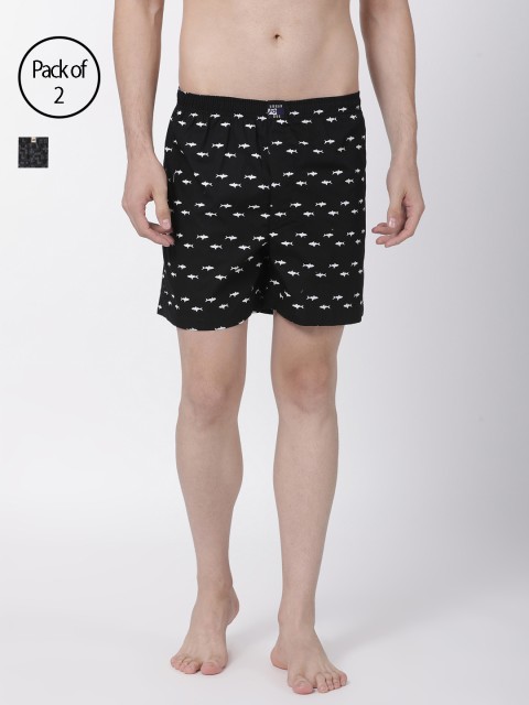 

Urban Dog Men Pack of 2 Assorted Printed Boxers UDBX144_UDBX157
