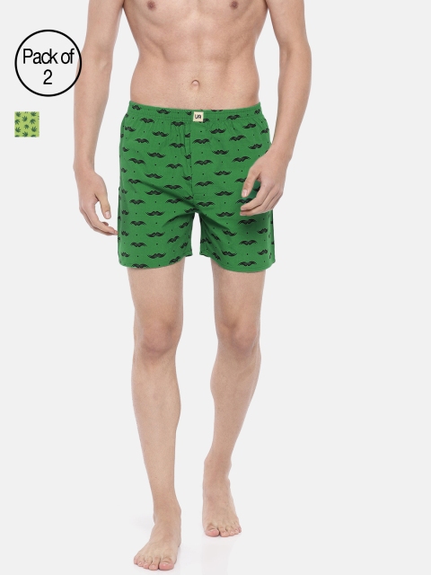 

Urban Dog Men Pack of 2 Assorted Printed Boxers UDBX103_UDBX100