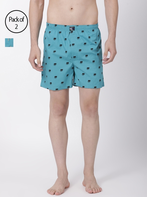 

Urban Dog Men Pack of 2 Assorted Printed Boxers UDBX140_UDBX150