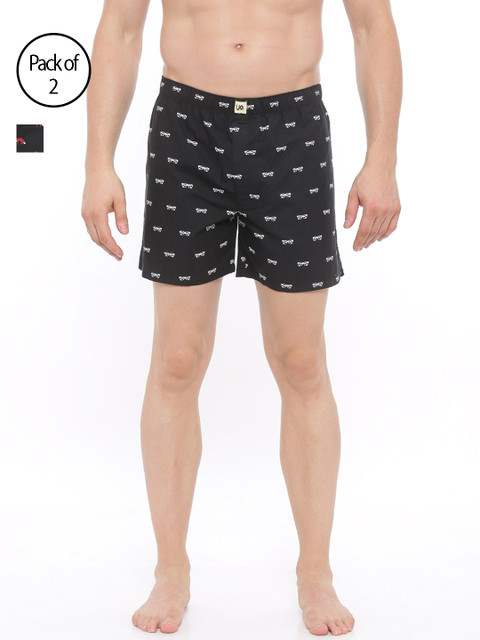 

Urban Dog Men Pack of 2 Assorted Printed Boxers UDBX71_UDBX72