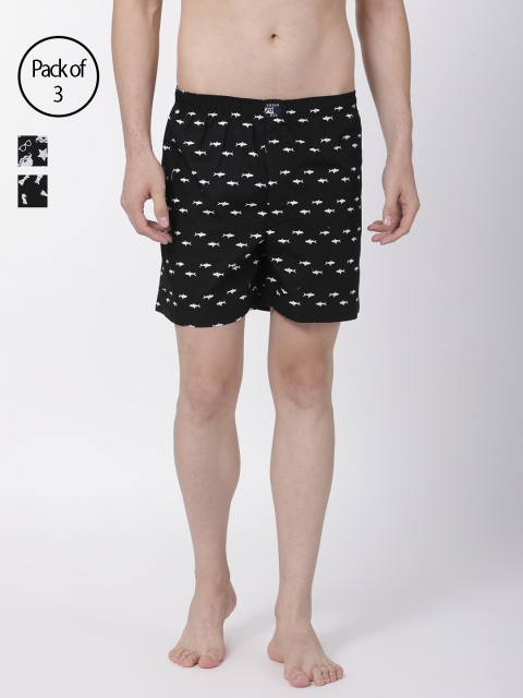 

Urban Dog Men Pack of 3 Assorted Printed Boxers UDBX144_UDBX148