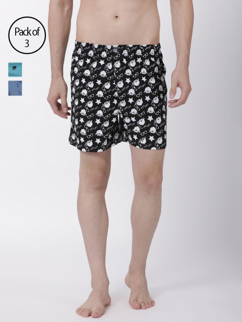 

Urban Dog Men Pack of 3 Assorted Printed Boxers UDBX141_UDBX148