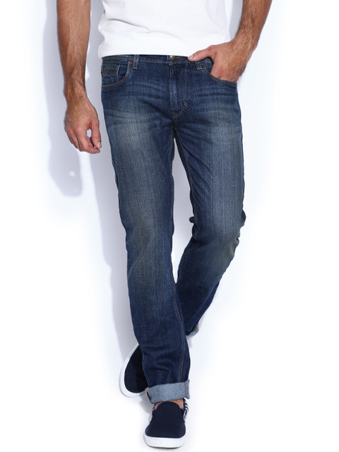 

Flying Machine Blue Michael Slim Tapered Stretchable Jeans