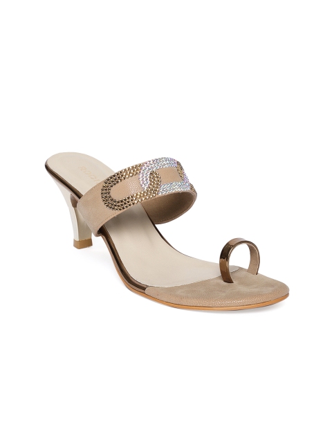 

Rocia Women Beige Embellished Sandals