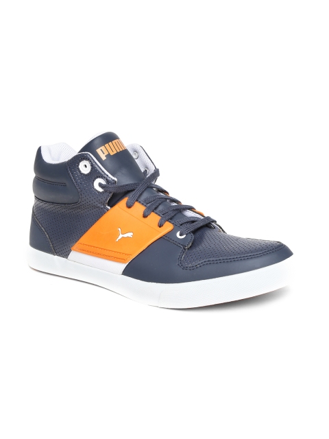 

PUMA Unisex Navy El Ace 2 PN II DP Casual Shoes, Navy blue
