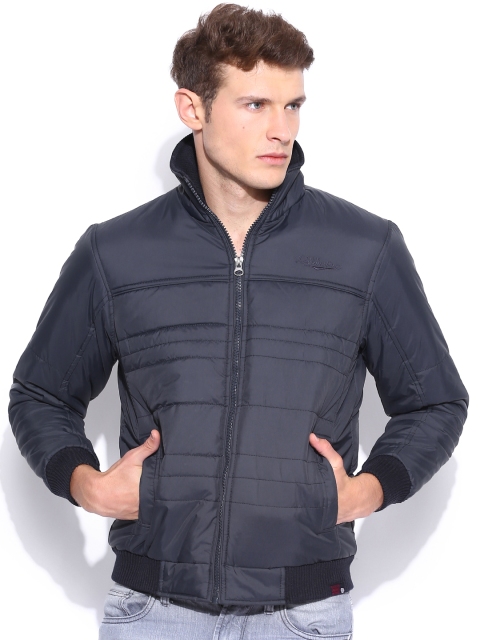 

LOCOMOTIVE Navy Padded Jacket, Navy blue
