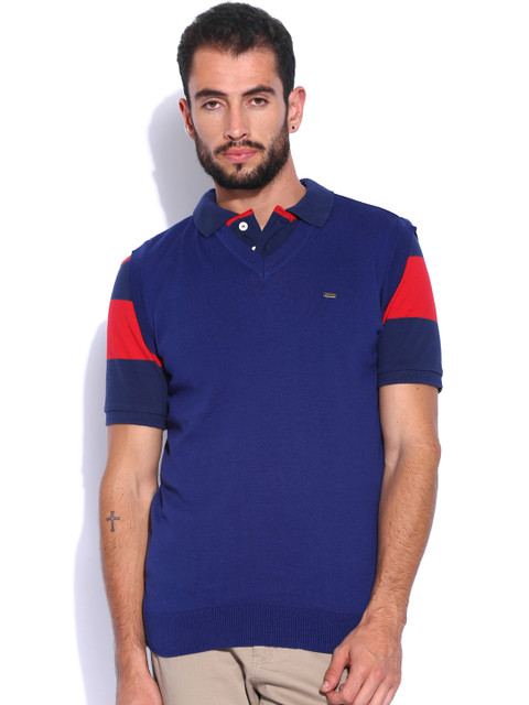 

Locomotive Navy Sleeveless Sweater, Navy blue