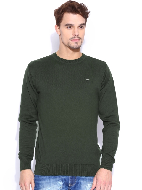 

LOCOMOTIVE Olive Green Sweater