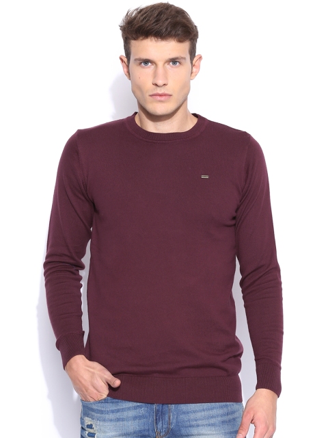 

LOCOMOTIVE Burgundy Sweater